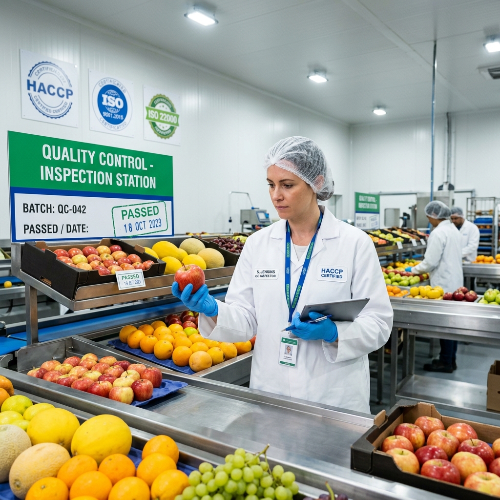 Quality inspection of fresh produce